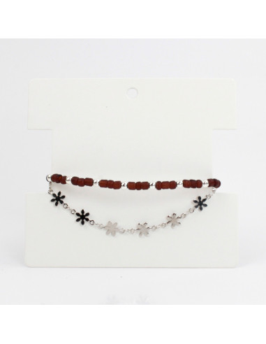 Pulsera Flowers and Colors