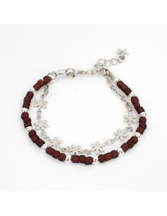 Pulsera Flowers and Colors