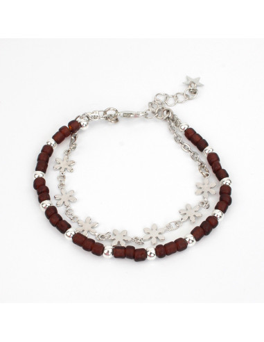 Pulsera Flowers and Colors