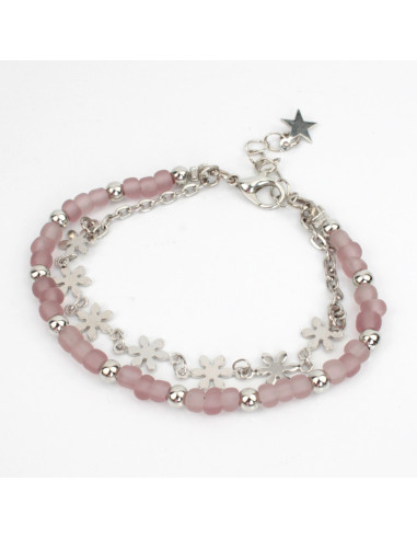 Pulsera Flowers and Colors