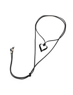 Collar de Gamuza Colored Heart