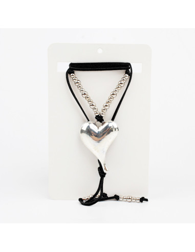 Collar Corbatero de Gamuza Spike