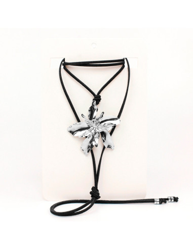 Collar de Gamuza Rare Flower