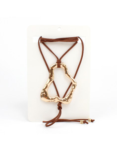 Collar de Gamuza Organic Gold