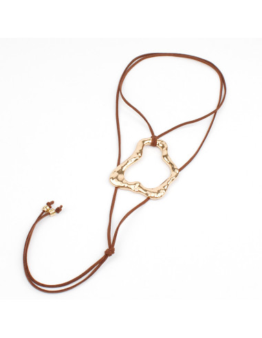 Collar de Gamuza Organic Gold