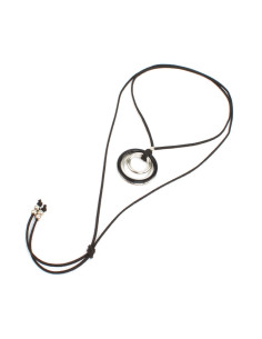 Collar Silver and Black | Venta mayorista – Infinita