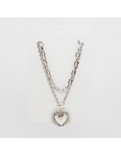 Set Silver Glow Heart | Venta mayorista – Infinita
