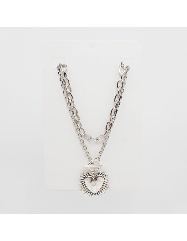 Set Silver Glow Heart | Venta mayorista – Infinita