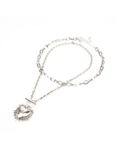 Set Silver Glow Heart | Venta mayorista – Infinita