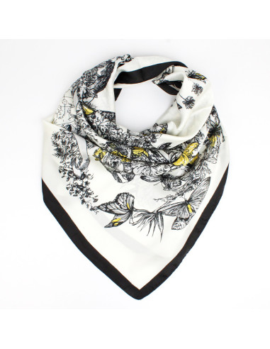 Pañuelo XXL Butterfly Flowers | Venta mayorista – Infinita