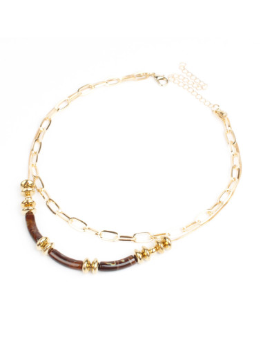 Collar Trendy Brown | Venta mayorista – Infinita
