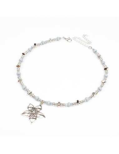 Collar Tropical Silver | Venta mayorista – Infinita