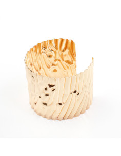 Brazalete Steel Whisper Gold| Venta mayorista – Infinita