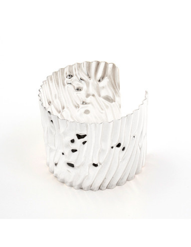 Brazalete Steel Whisper Silver | Venta mayorista – Infinita