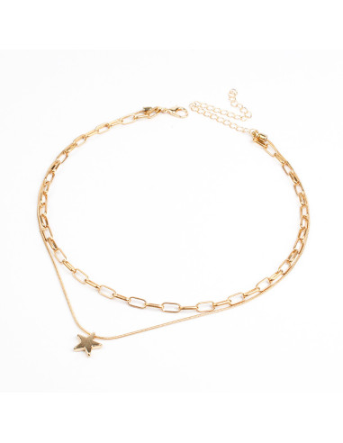 Collar Golden Star | Venta mayorista – Infinita