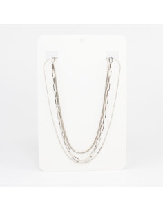 Collar Classy Silver | Venta mayorista – Infinita