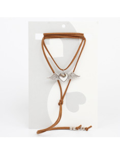 Collar Wings Heart | Venta mayorista – Infinita