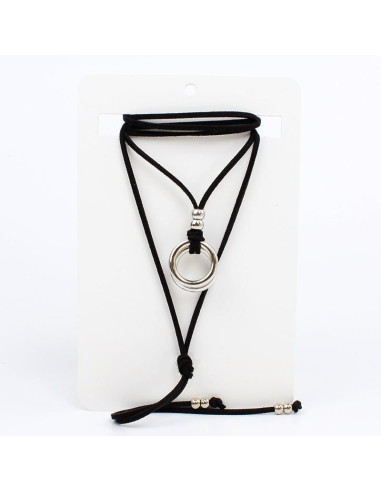 Collar Silver Circles | Venta mayorista – Infinita