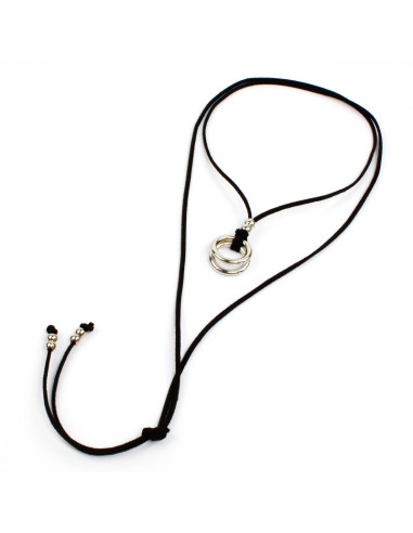 Collar Silver Circles | Venta mayorista – Infinita