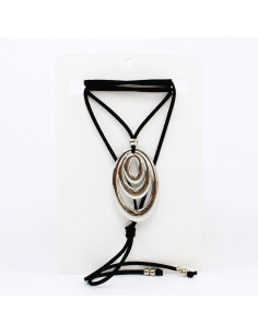 Collar Oval Silver | Venta mayorista – Infinita