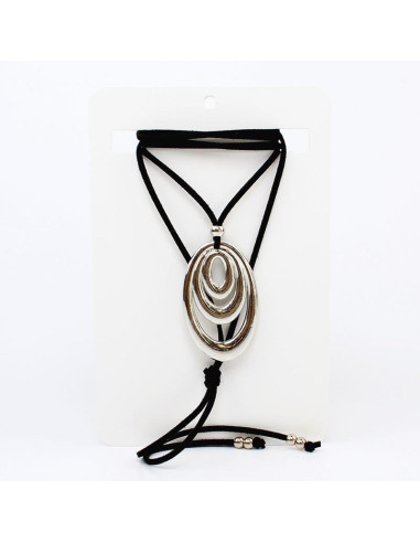 Collar Oval Silver | Venta mayorista – Infinita