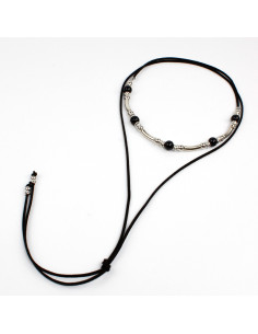 Collar Silver Black | Venta mayorista – Infinita
