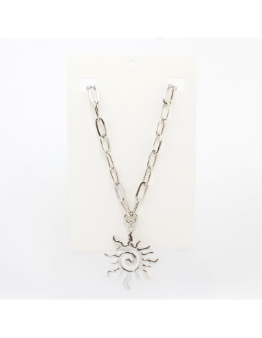 Collar Silver Sun | Venta mayorista – Infinita