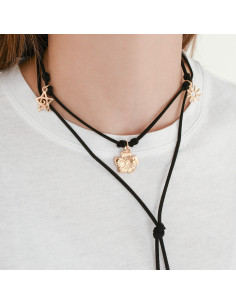 Collar Gold Chamrs | Venta mayorista – Infinita