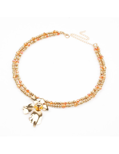 Collar Gold Flower  | Venta mayorista – Infinita