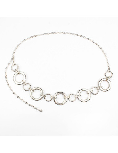 Cinturón Silver Circles | Venta mayorista – Infinita