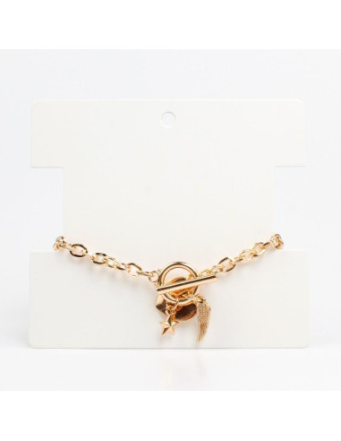 Pulsera Gold Heart | Venta mayorista – Infinita