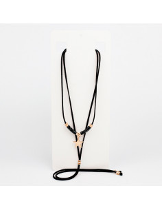 Collar Corbatero de Gamuza Marbled Stars