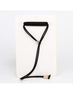 Collar Corbatero de Gamuza Tie Suede