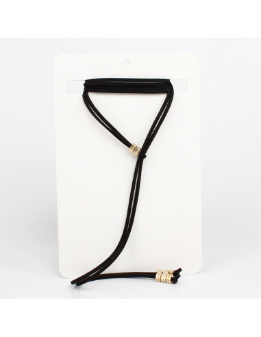 Collar Corbatero de Gamuza Tie Suede