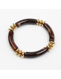 Pulsera Elástica Marbled Tubes