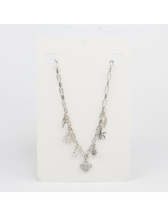 Collar Mulicharms Silver Breeze