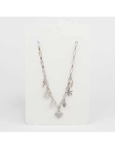Collar Mulicharms Silver Breeze