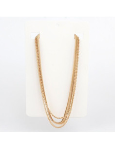 Collar de Cadenas Essential Golden