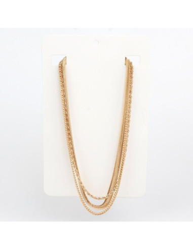 Collar de Cadenas Essential Golden