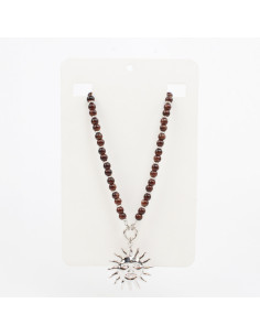 Collar Flexible Silver Sunset