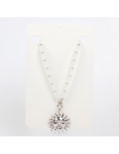 Collar Flexible Silver Sunset