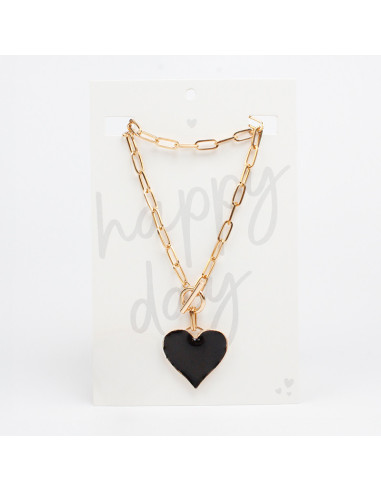 Collar de Cadena Chain Heart