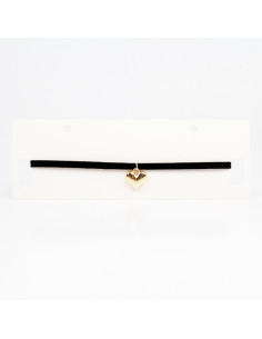 Choker de Gamuza Gold Love
