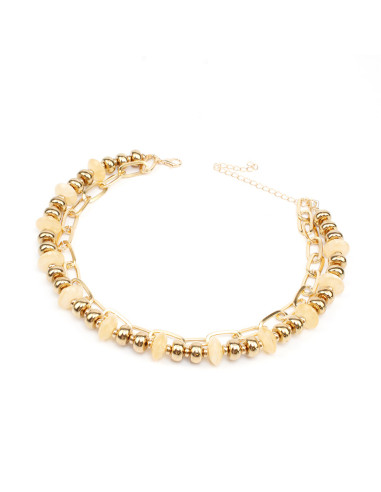 Collar Maximalism Gold | Venta mayorista – Infinita
