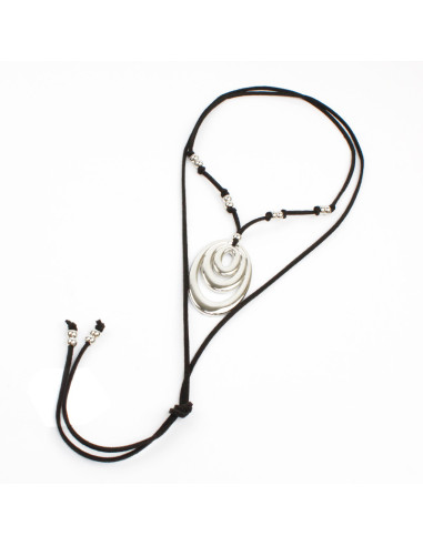 Collar de Gamuza New Oval