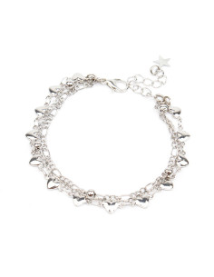 Pulsera de Cadenas Silver Love