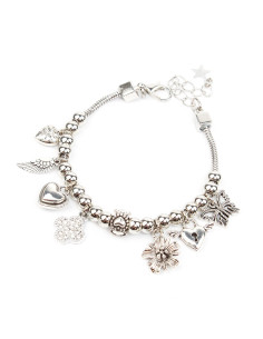 Pulsera Multicharms Silver Shine