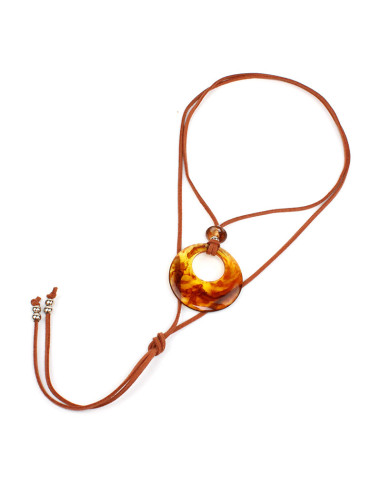 Collar de Gamuza Silver and Color