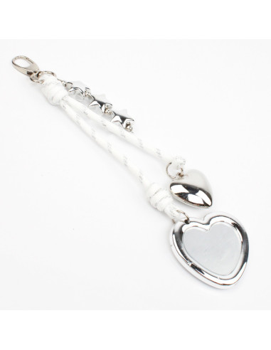 Llavero & Bagcharm Mirror Heart