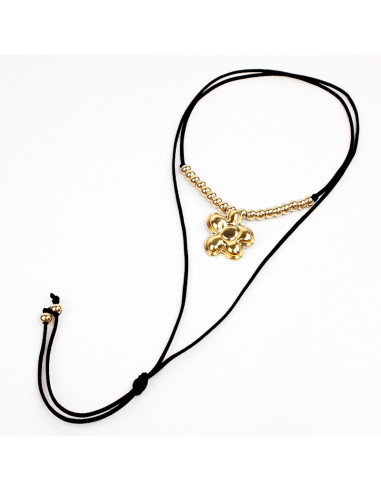 Collar de Gamuza Organic Flower